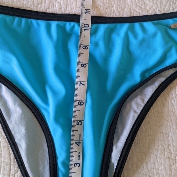 EUROPEAN Neon Bright Blue Bikini 18 / 20 plus size - Picture 7 of 10
